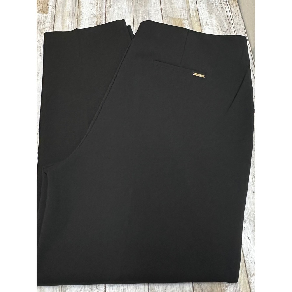Anne Klein Black Slim Ankle Dress Pants Trousers Size 16 NWT Professional Office